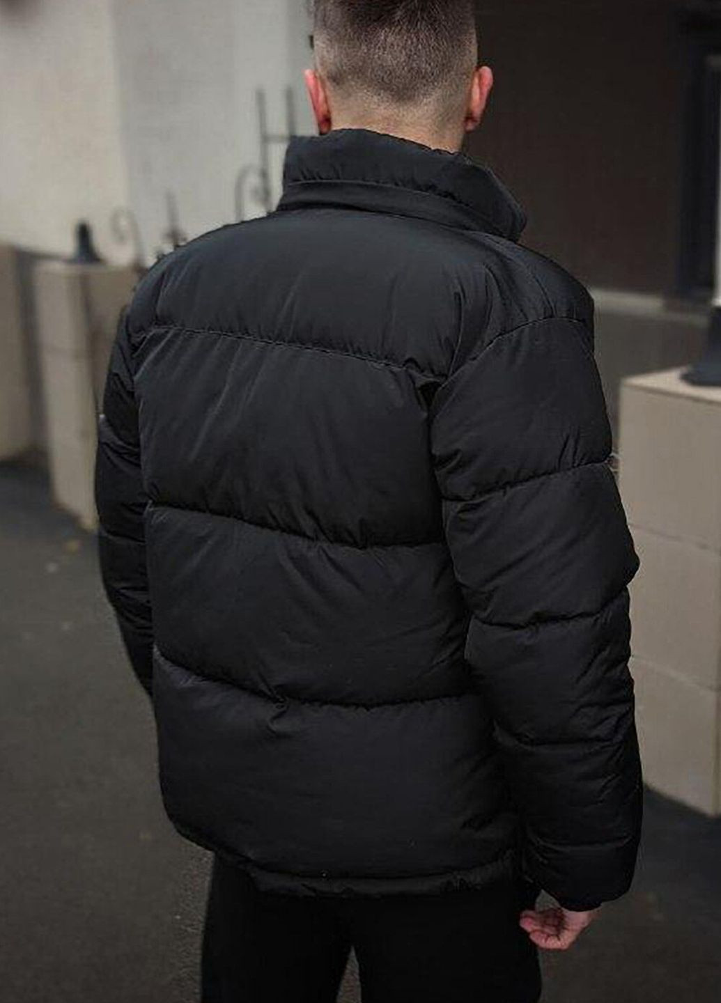 Чорна зимня куртка зимова reload - simple, black VDLK