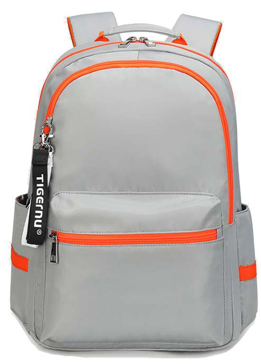 Рюкзак міський T-B9030B для ноутбука 15.6" об'єм 21л. + кодовий замок у подарунок Сірий (TGN-T-B9030B-2627) Tigernu (268218507)