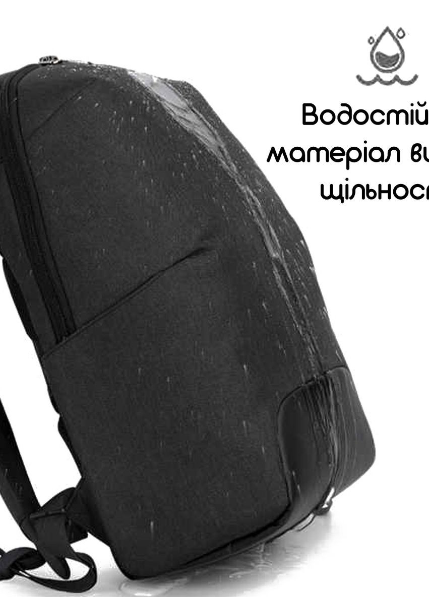 Рюкзак городской T-B3911 для ноутбука 15.6" объем 20л. Черный (TGN-T-B3911-2318) Tigernu (268218591)