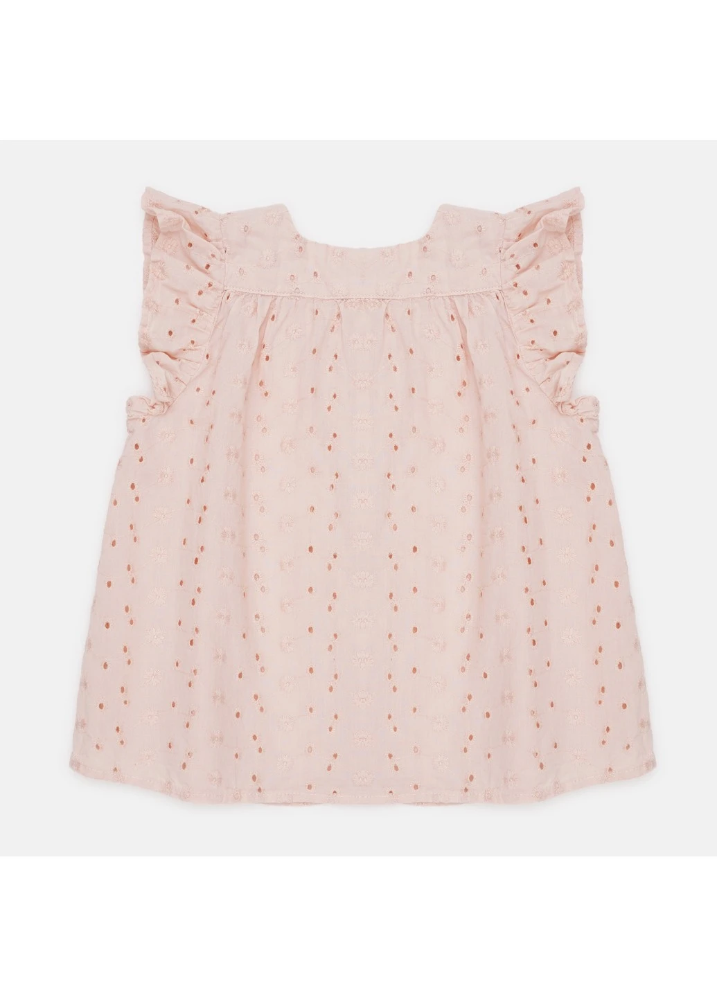 Коралловая однотонная блузка H&M летняя