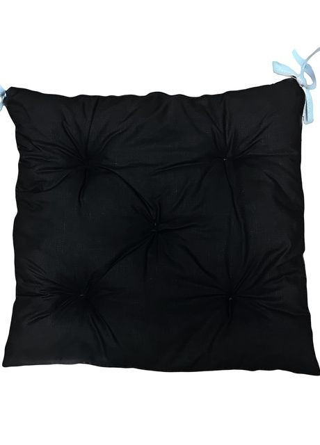 Подушка на стул 40х40 см Черная Angelo Dolce dl-1 (268309051)