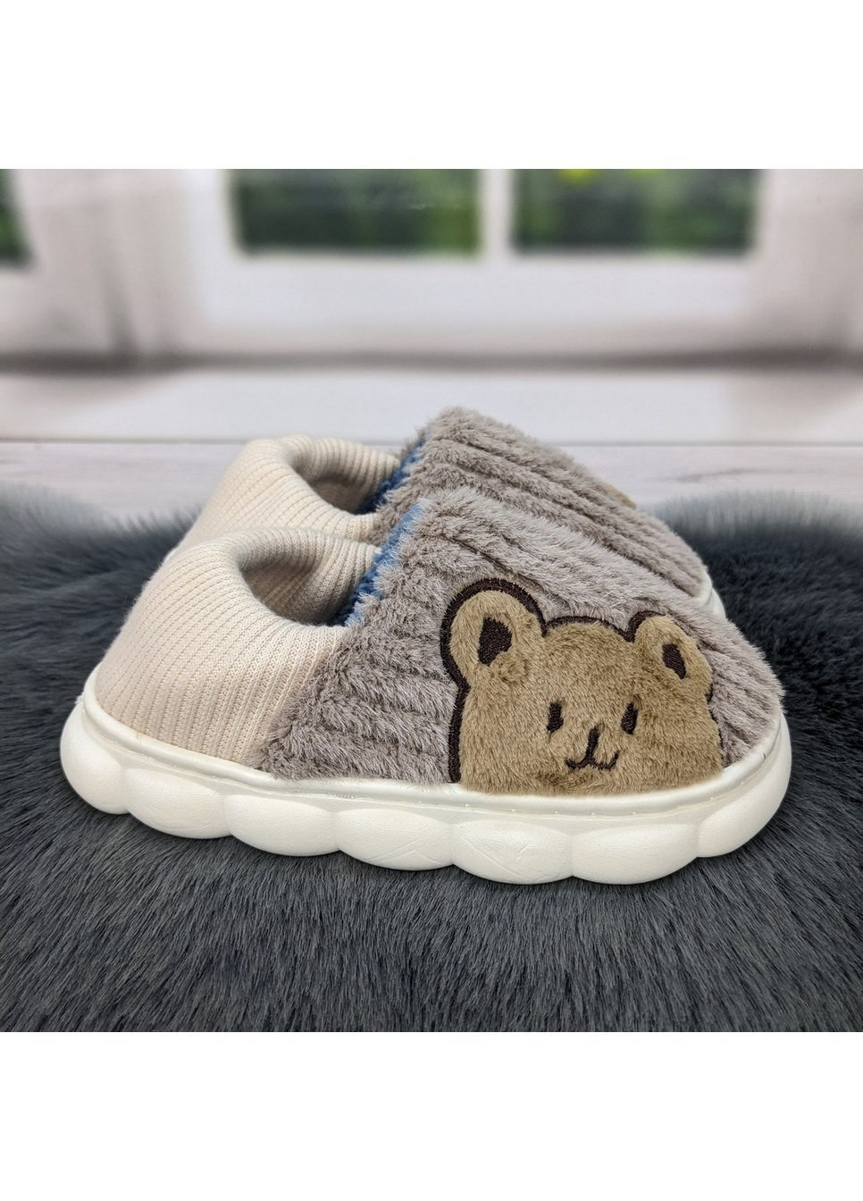 Тапочки дитячі домашні закриті із задником Lion (268454604)