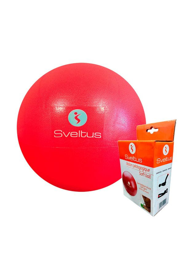 М’яч для пілатесу 24 см Червоний, в коробці (SLTS-0414) Sveltus soft ball (268370207)