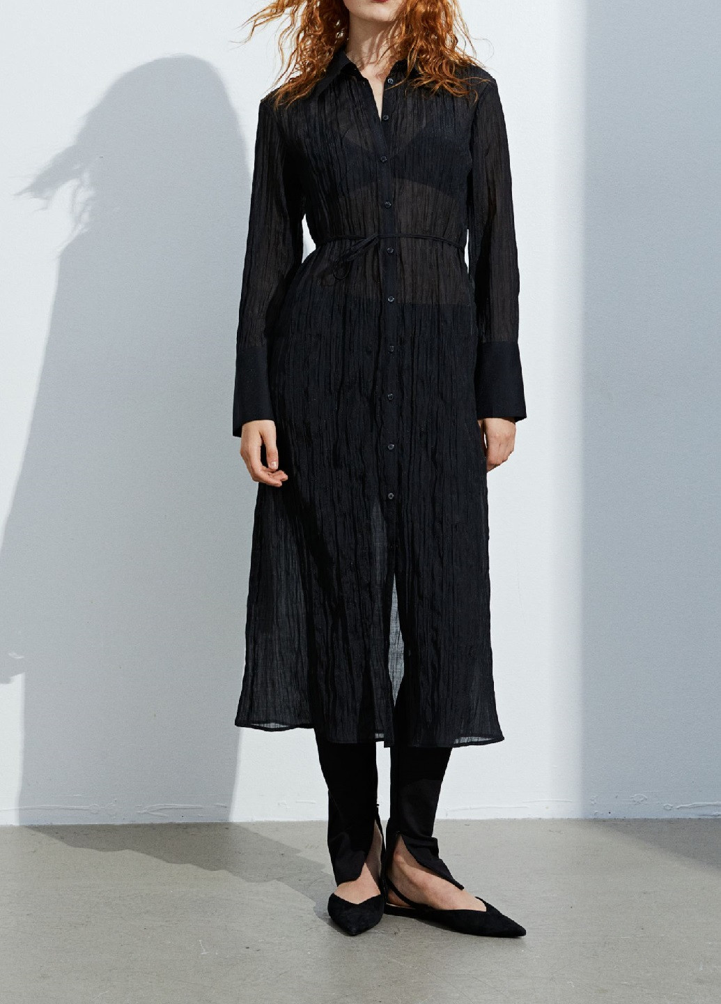 Черное праздничный платье H&M однотонное