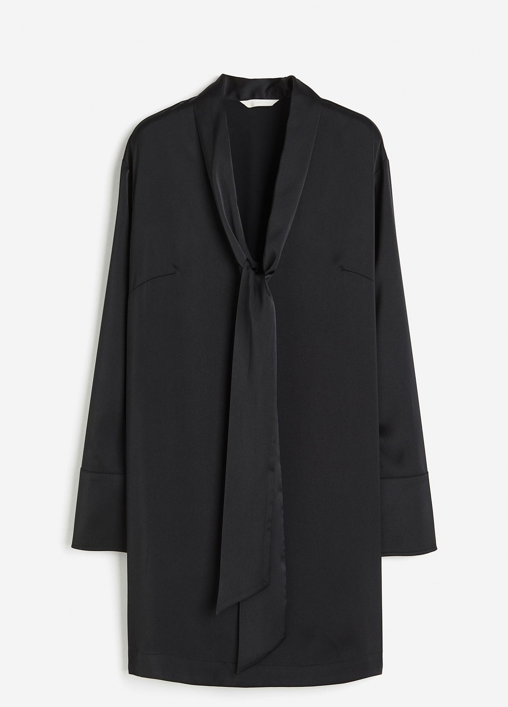 Черное праздничный платье H&M однотонное