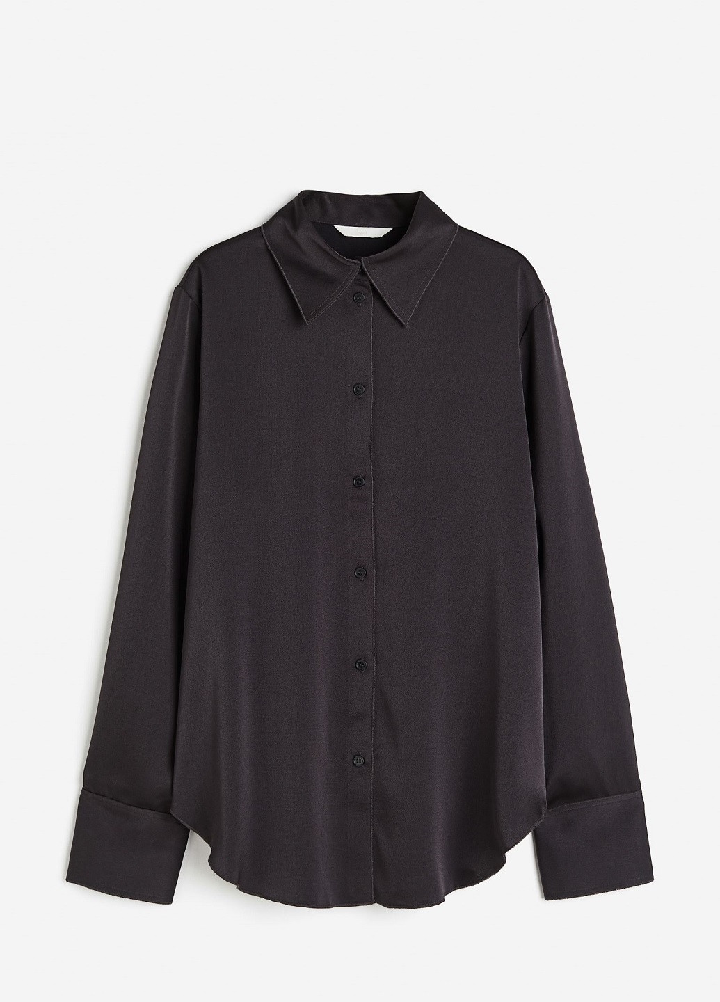 Темно-серая демисезонная блузка H&M