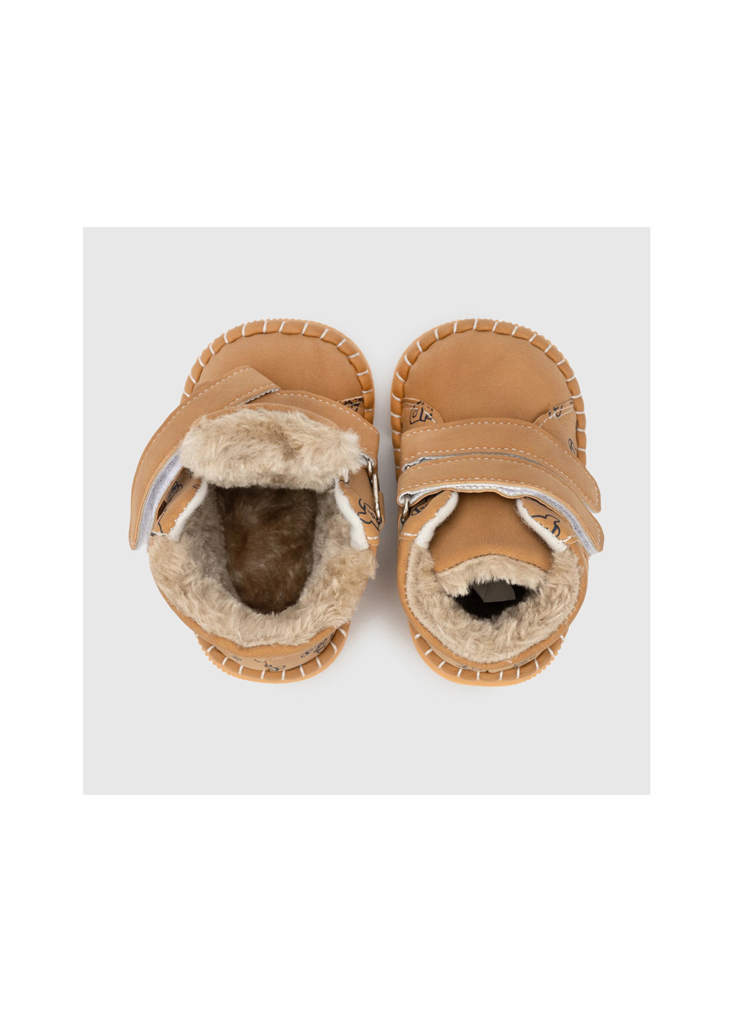 Коричневые повседневные зимние ботинки для мальчика fd120 коричневый shop (2000990242976) Apawwa