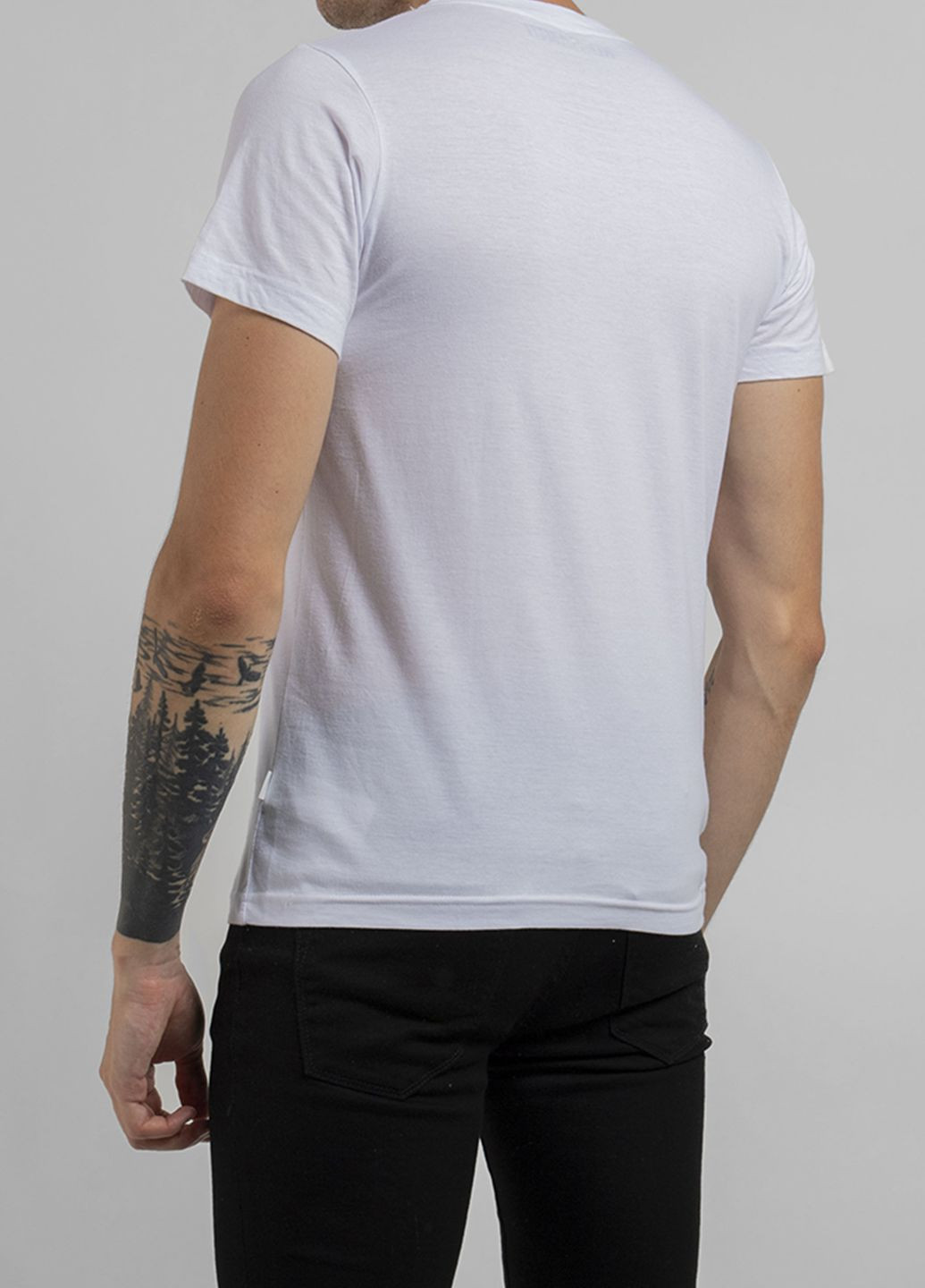 Белая белая футболка с принтом flag Ko Samui