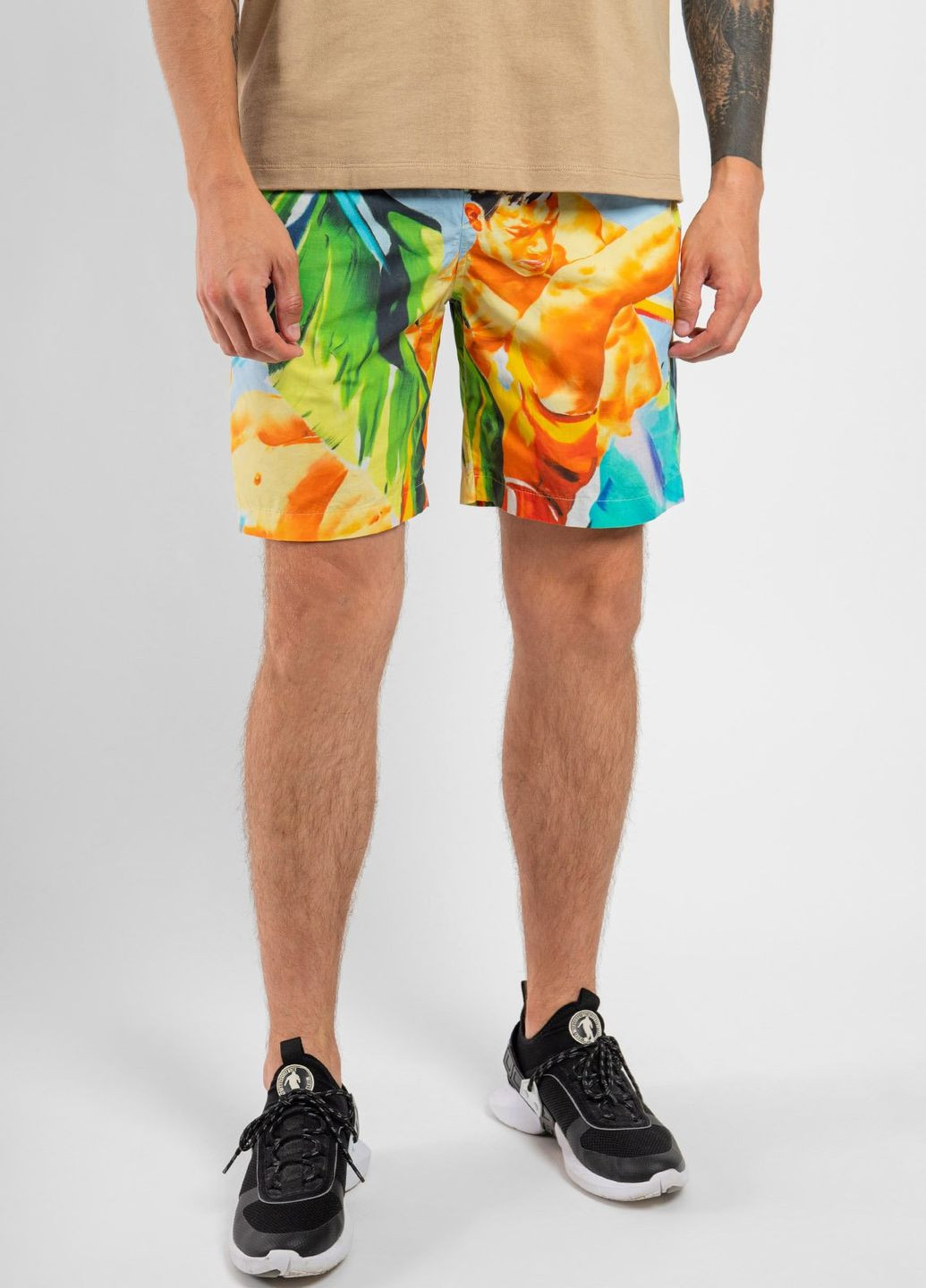 Пляжные шорты с ярким принтом MSGM (268378051)