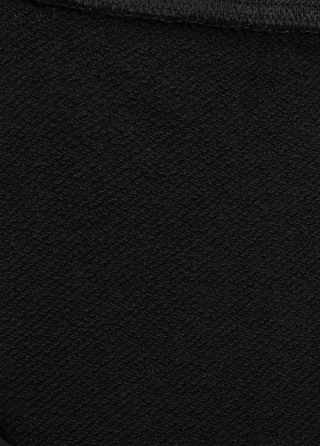 Черный хлопковый свитшот с логотипом Supreme Grip - крой черный кэжуал - (268378105)
