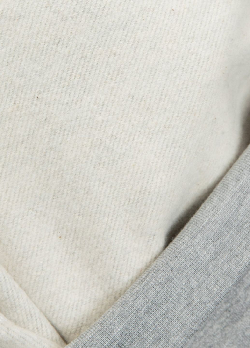 Серый хлопковый свитшот с принтом Supreme Grip - крой серый кэжуал - (268378087)