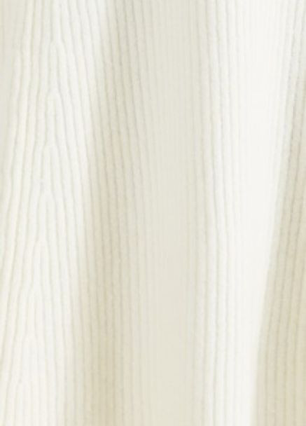 Молочная кэжуал однотонная юбка Maje а-силуэта (трапеция)
