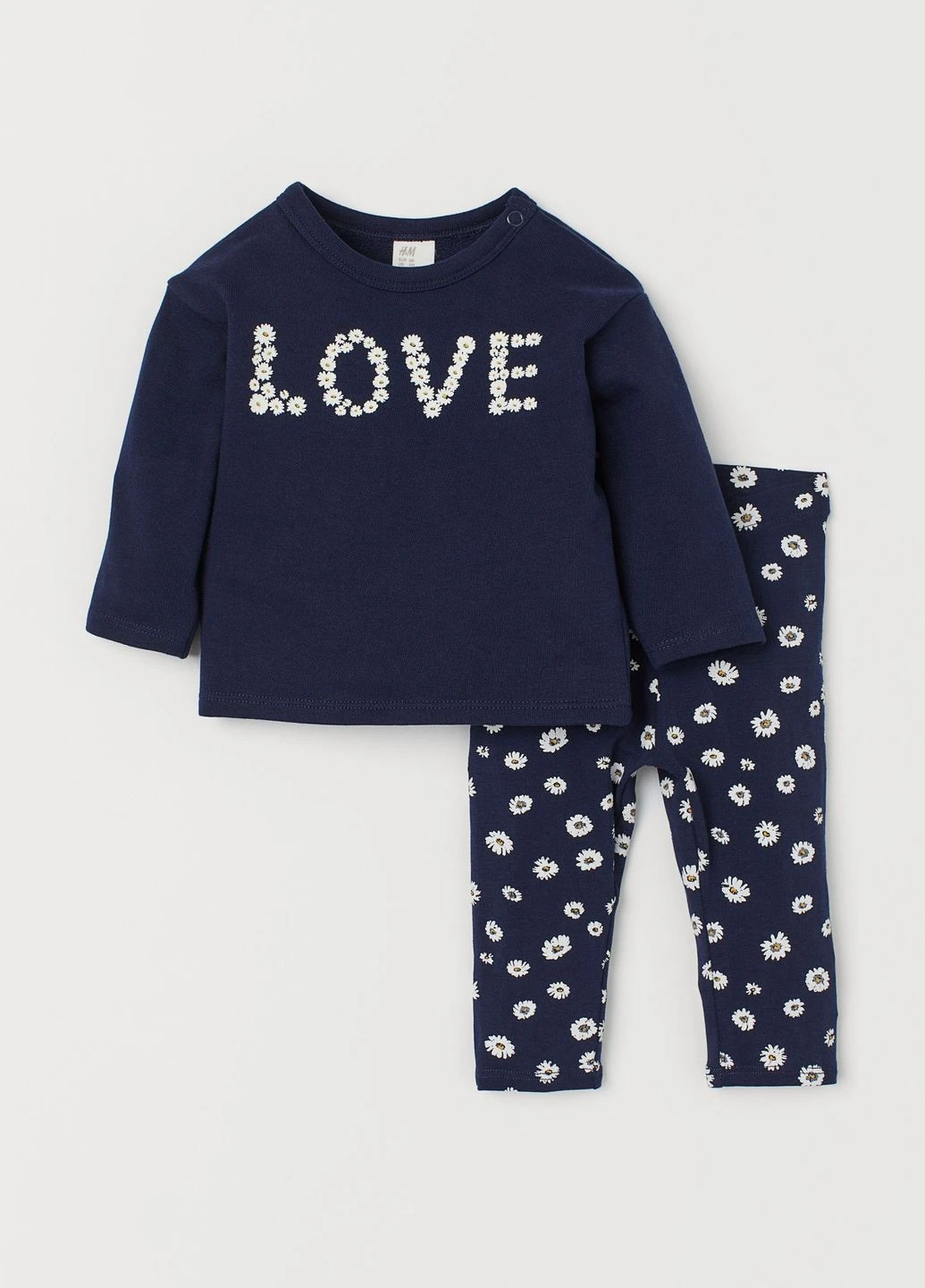 Комплект (лонгслів, легінси) H&M (268382189)