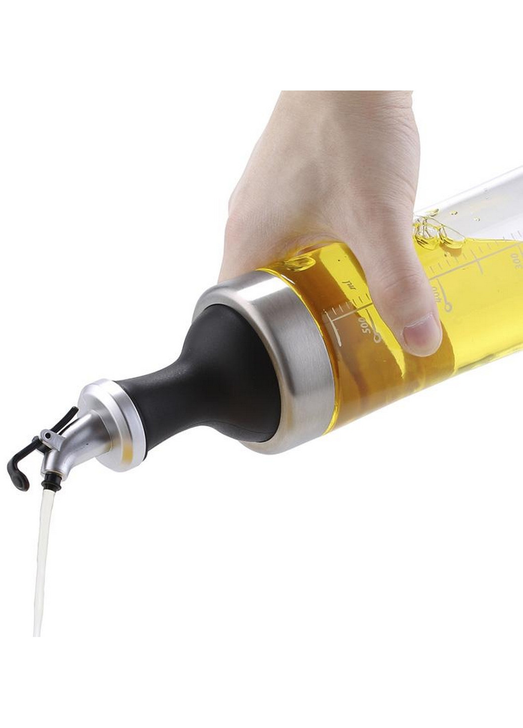 Скляна пляшка для олії/оцту, кришка з дозатором Fissman (268459162)