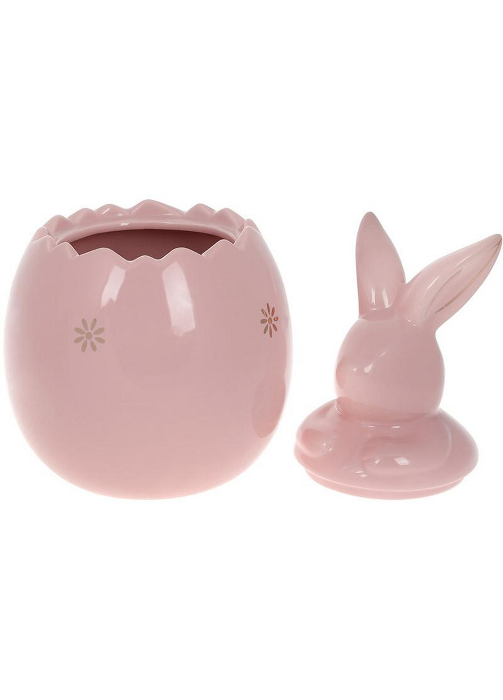 Банка для продуктов "Розовый Кролик" 23л керамика Bona (268457740)