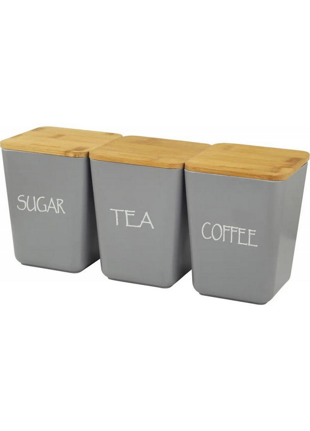 Набор 3 емкости из бамбукового волокна с крышкой Kamille (268460849)