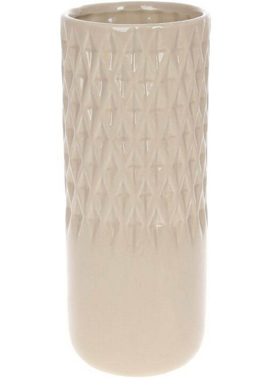 Ваза керамическая "Stone Flower", кремовый глянец Bona (268456756)
