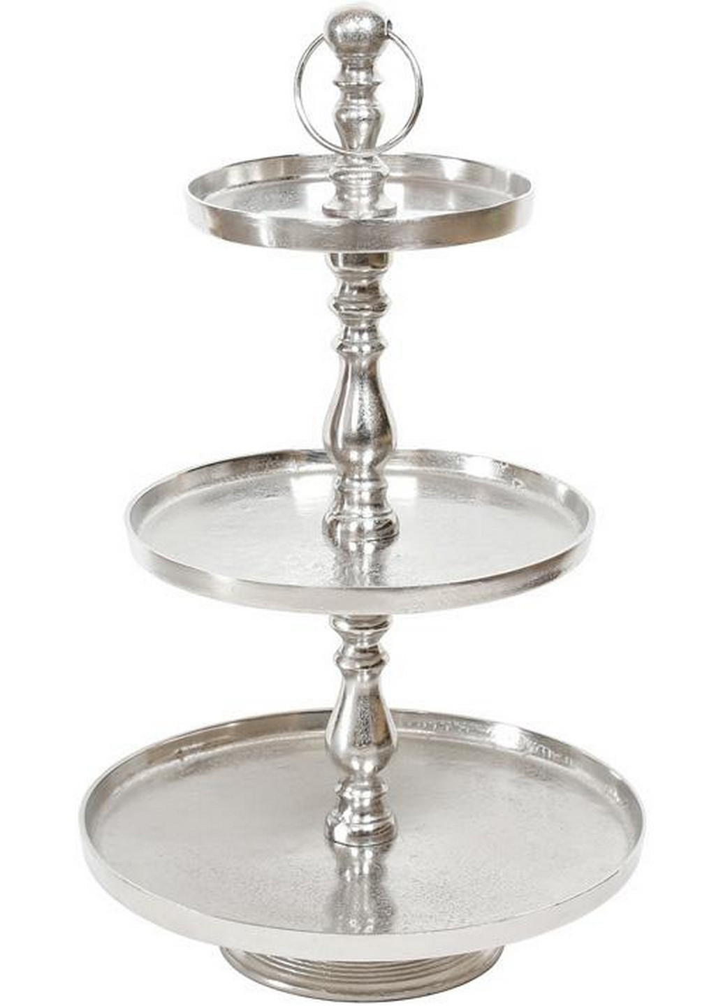 Блюдо фуршетная стойка "Amber" 3 яруса, металл Bona (268456729)