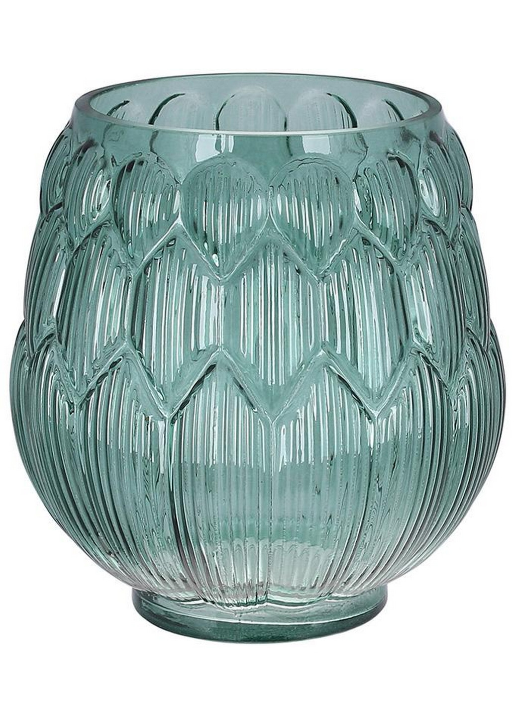Ваза декоративная Ancient Glass Артишок BonaDi (268458998)