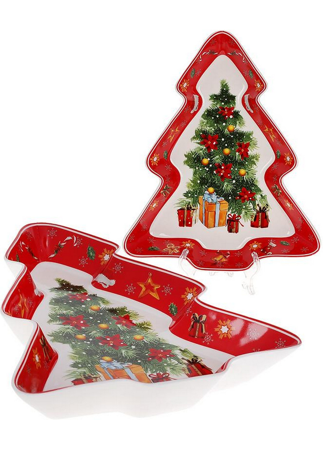 Блюдо фигурное "Елочка", фарфоровое Bona (268457668)