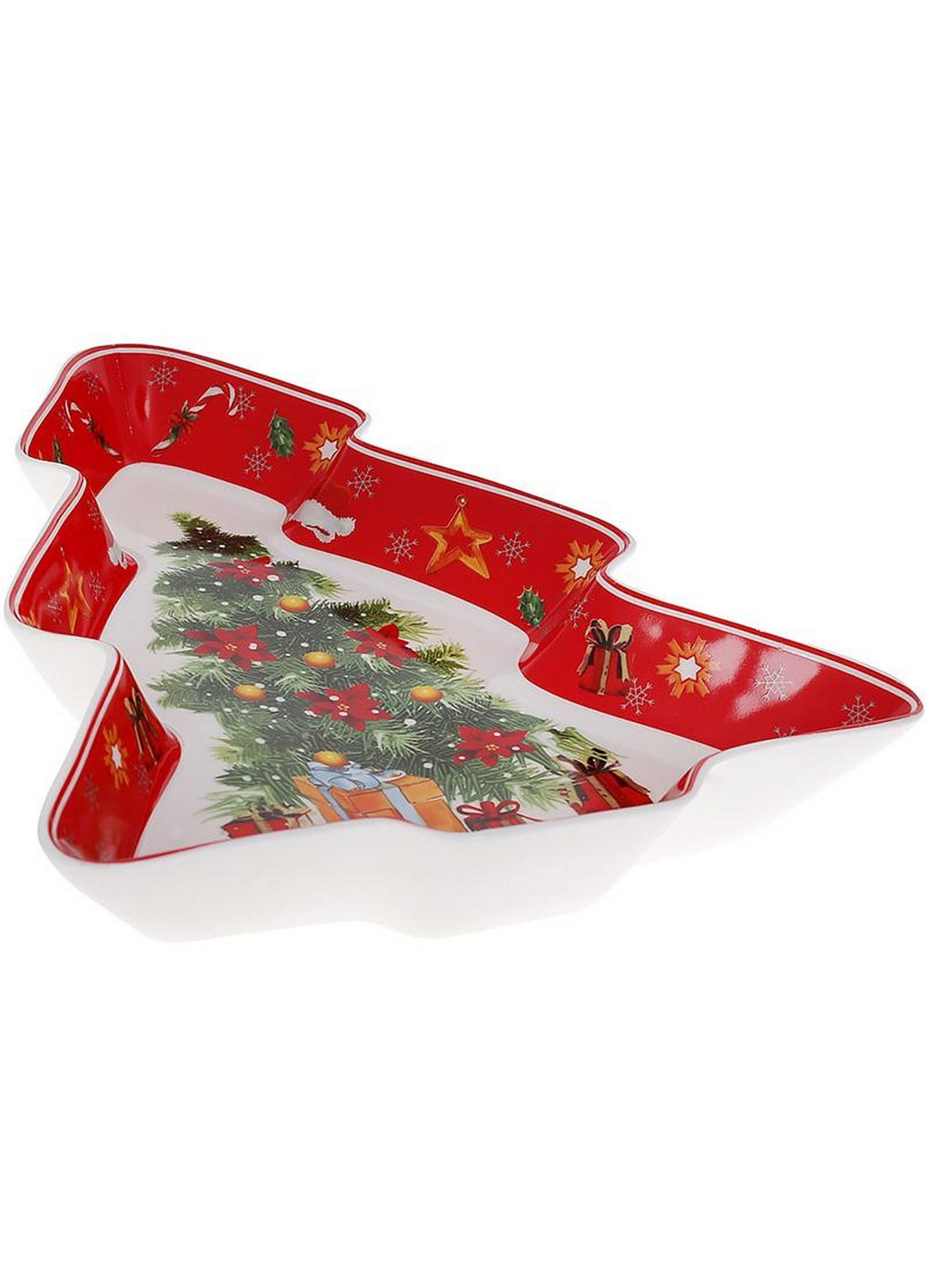 Блюдо фигурное "Елочка", фарфоровое Bona (268457668)