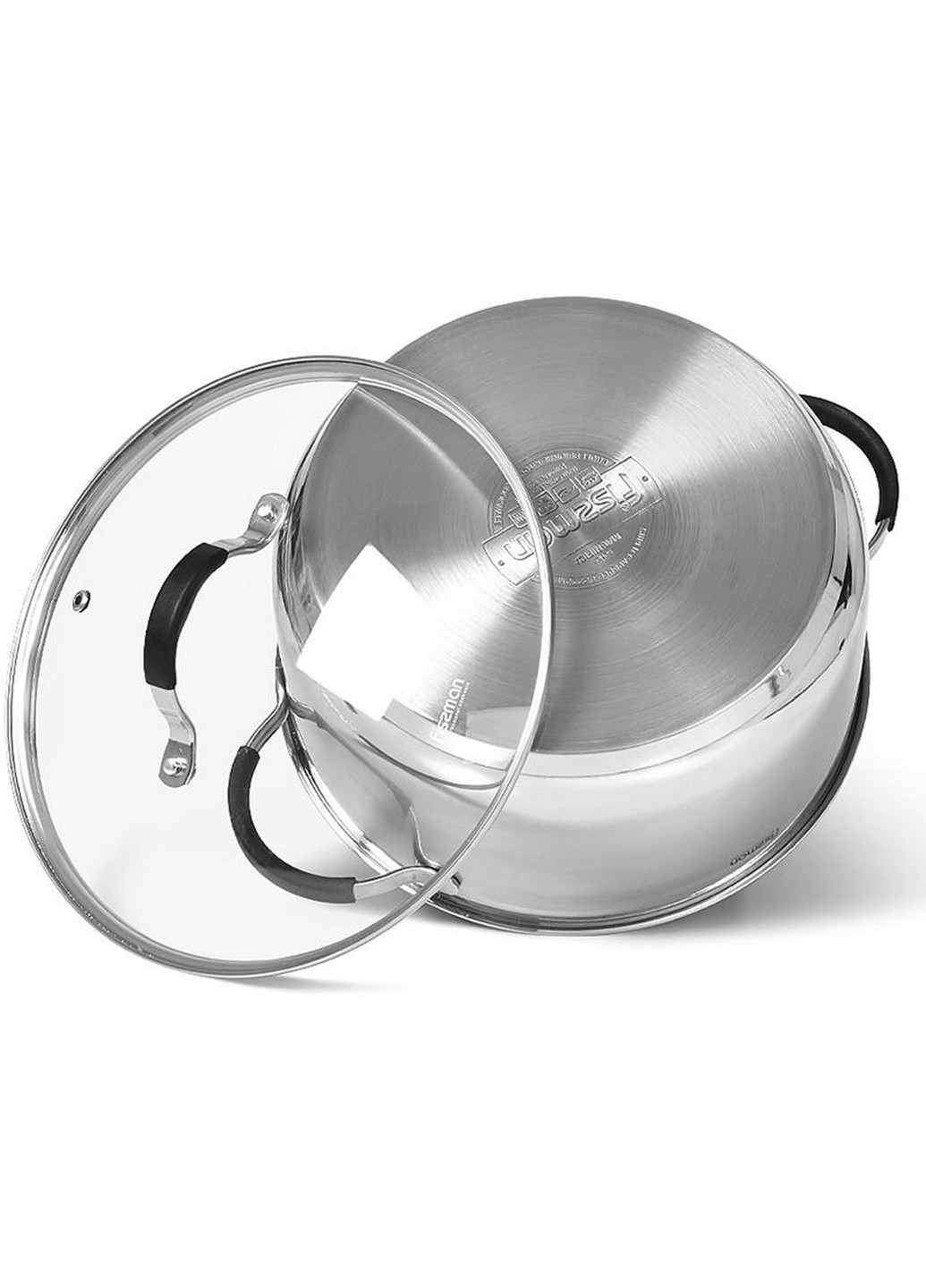 Кастрюля Magnifika с силиконовыми накладками на ручках Fissman (268457192)