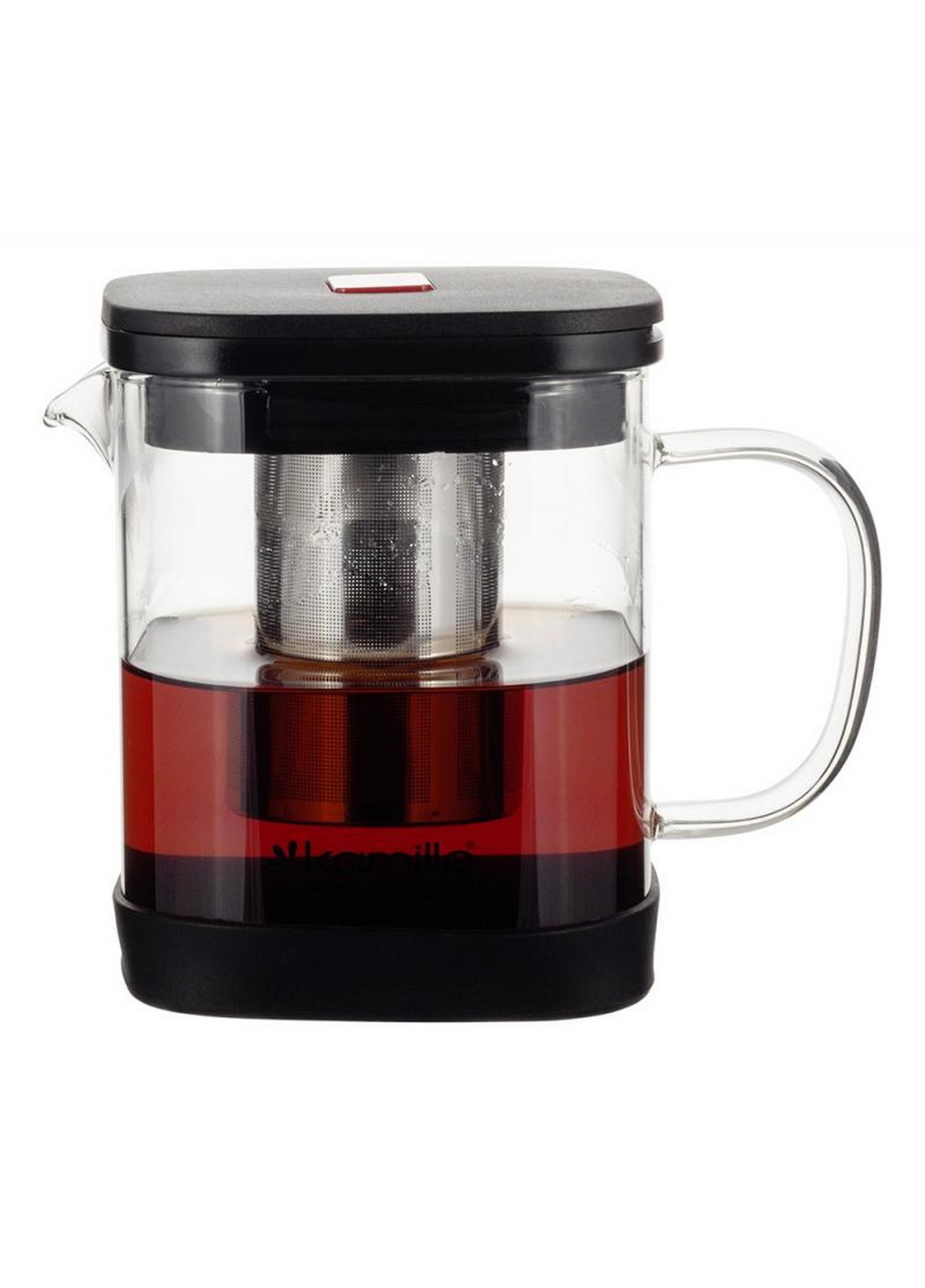 Чайник стеклянный заварочный со съемным ситечком (0778s) Kamille (268459043)