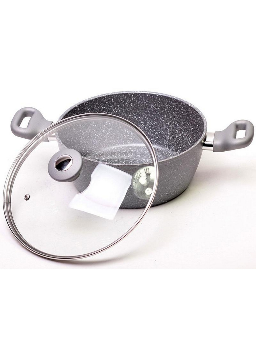 Кастрюля Grey Gotland с гранитным антипригарным покрытием Kamille (268459021)