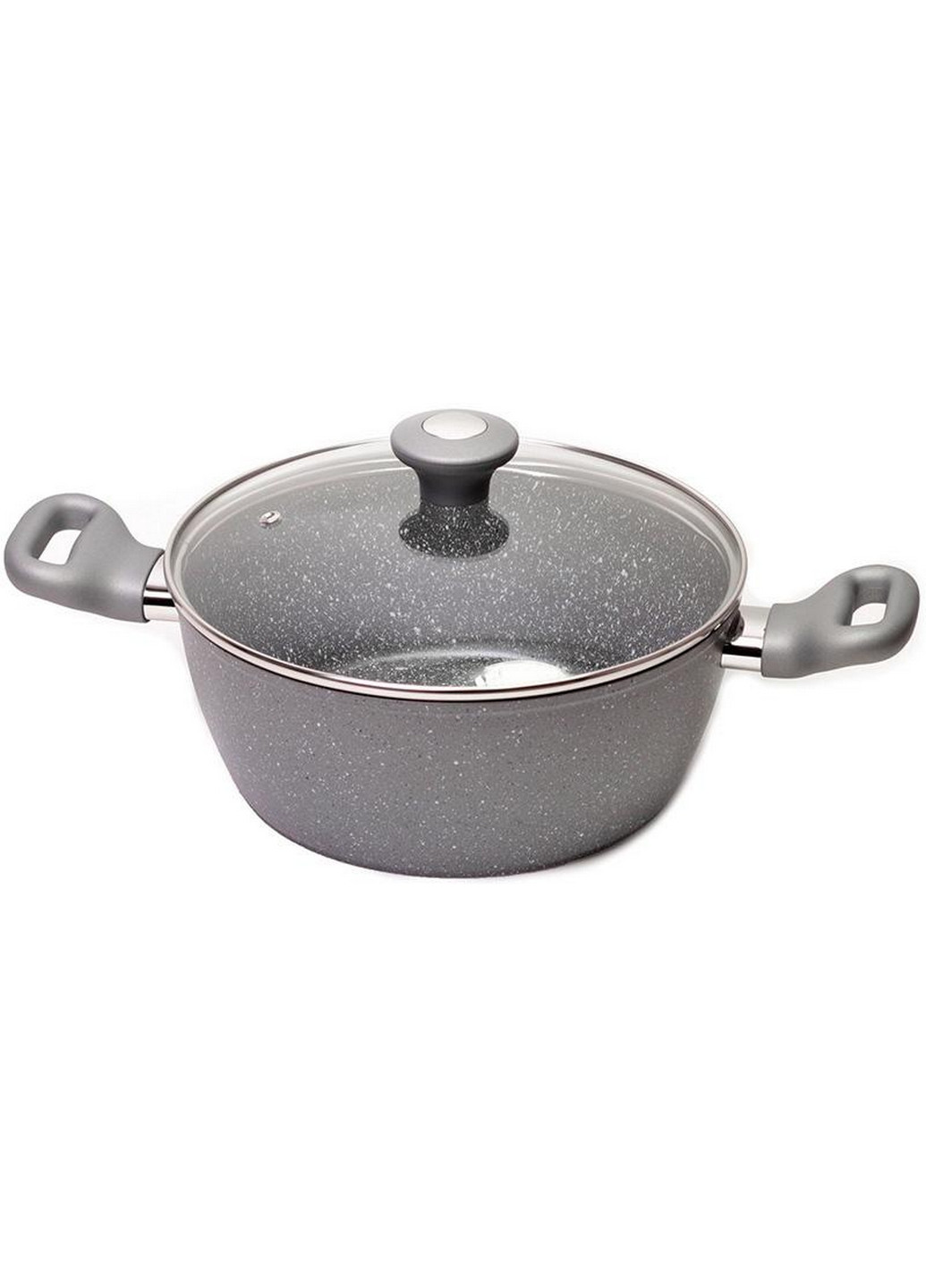 Кастрюля Grey Gotland с гранитным антипригарным покрытием Kamille (268459021)