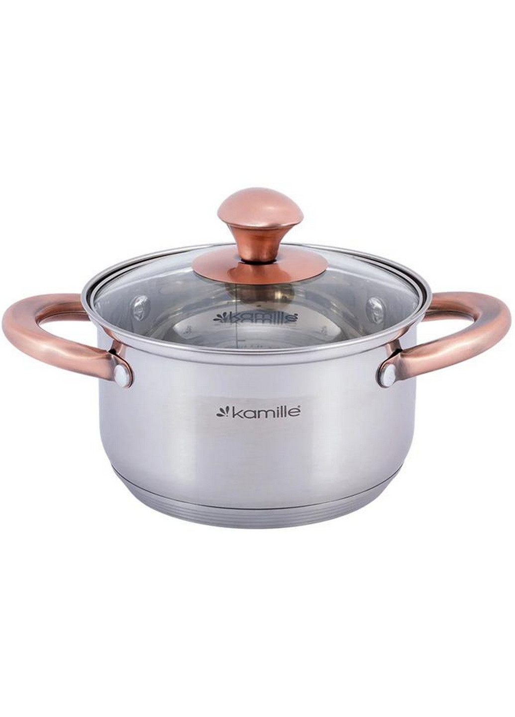 Каструля Catalin з нержавіючої сталі з мірною шкалою Kamille (268458034)