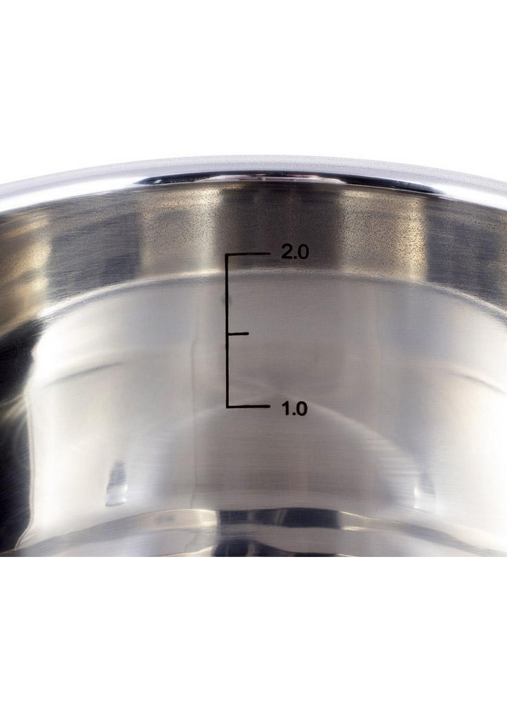 Кастрюля индукционная Casserote из нержавеющей стали со стеклянной крышкой Kamille (268459898)