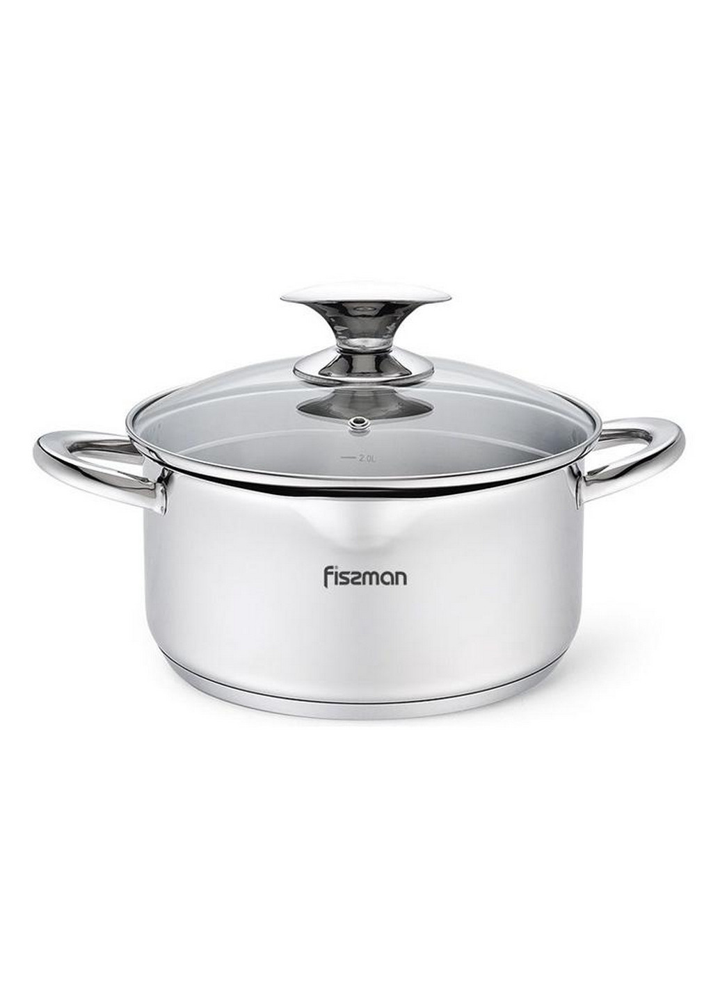 Кастрюля Elegance из нержавеющей стали Fissman (268460087)