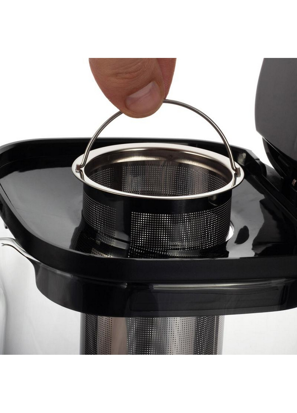 Чайник скляний заварювальний зі знімним ситечком (0612s) Ofenbach (268458198)