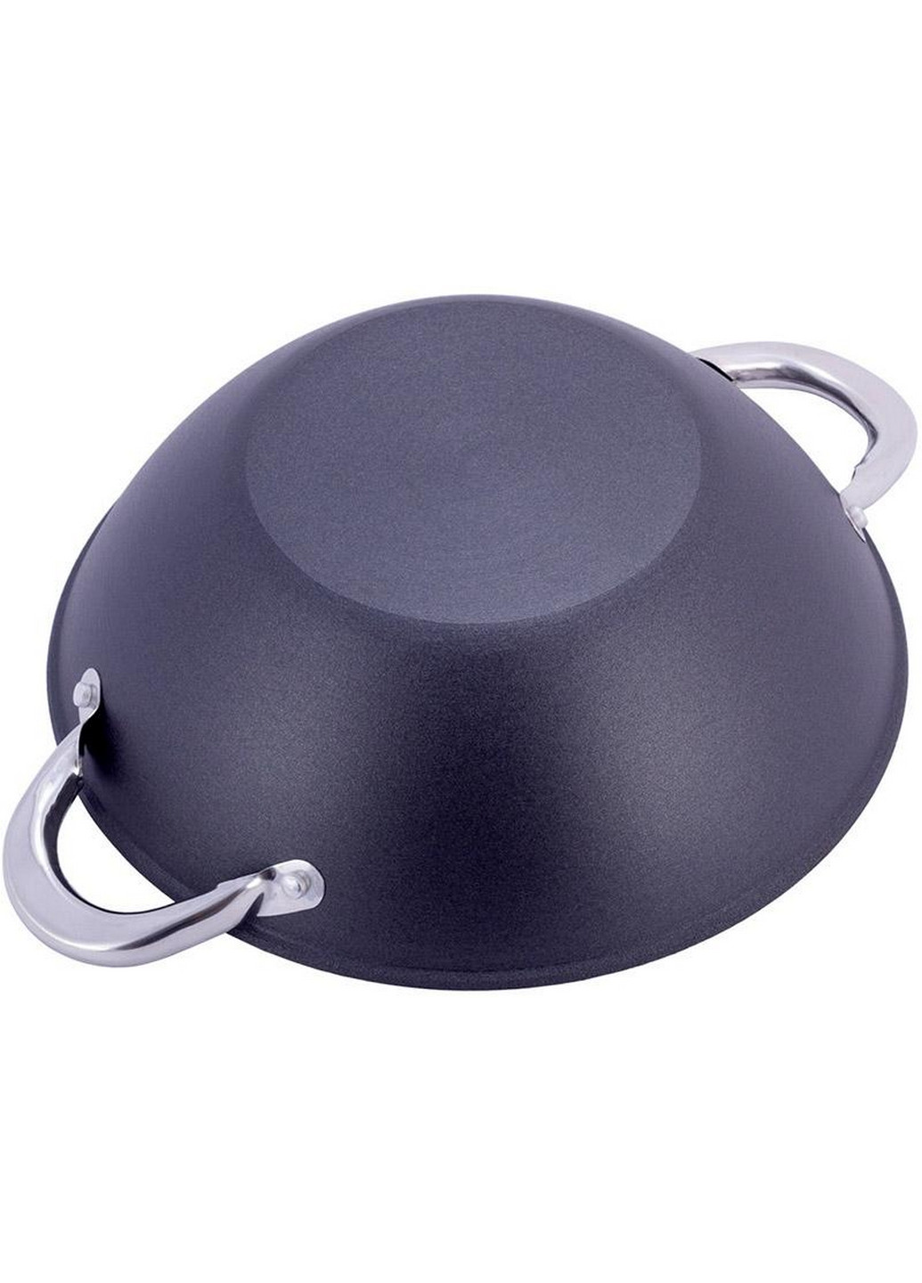 Казан чавунний "Wok", з антипригарним покриттям та аромо-кришкою Kamille (268459037)