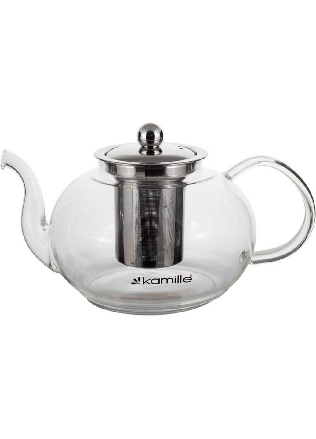 Чайник стеклянный заварочный со съемным ситечком (0783s) Kamille (268458036)