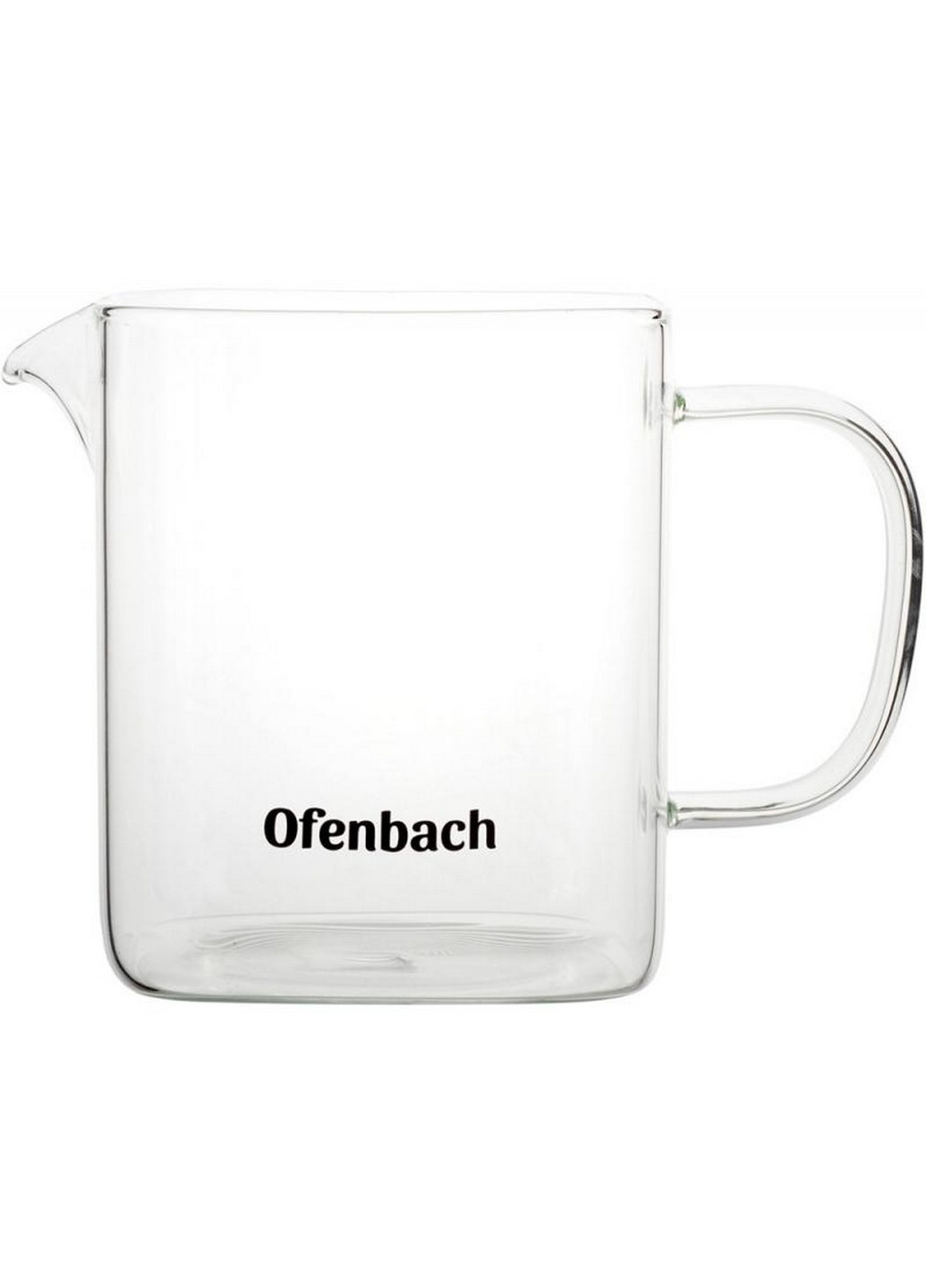 Чайник скляний заварювальний зі знімним ситечком (0611m) Ofenbach (268460201)