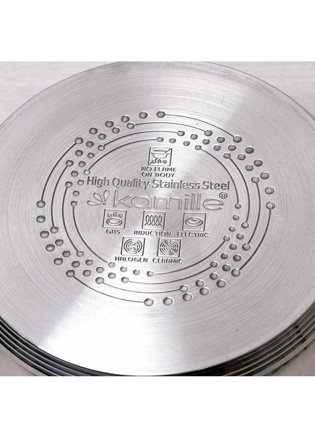 Ковш Springfield со стеклянной крышкой Kamille (268459932)