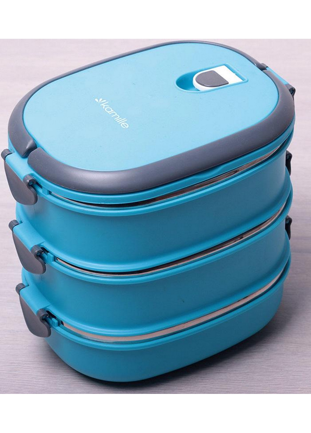 Ланч-бокс Priori 3 ємності Kamille (268459045)