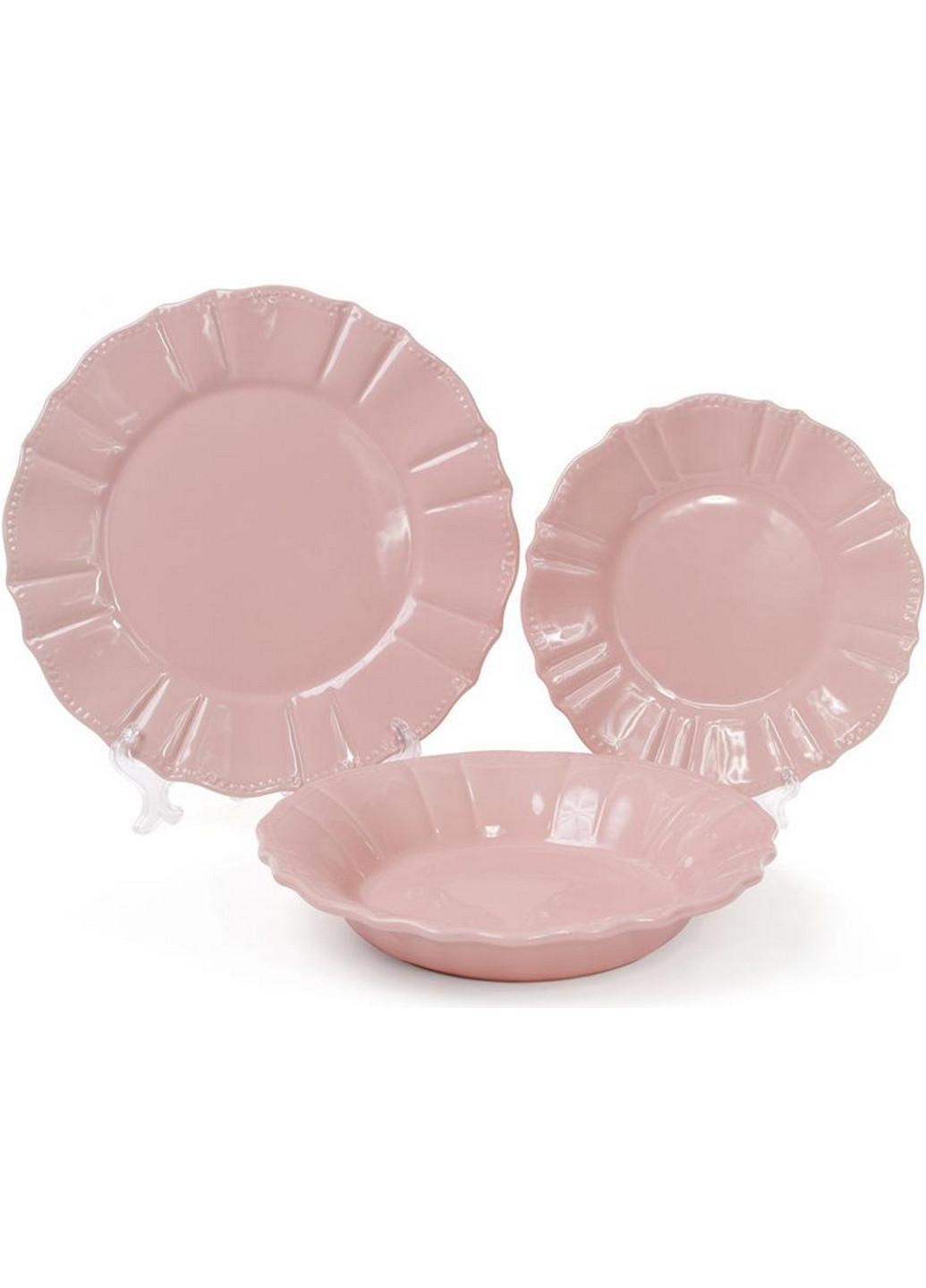 Набір 6 обідніх тарілок Leeds Ceramics SUN, кам'яна кераміка Bona (268458737)