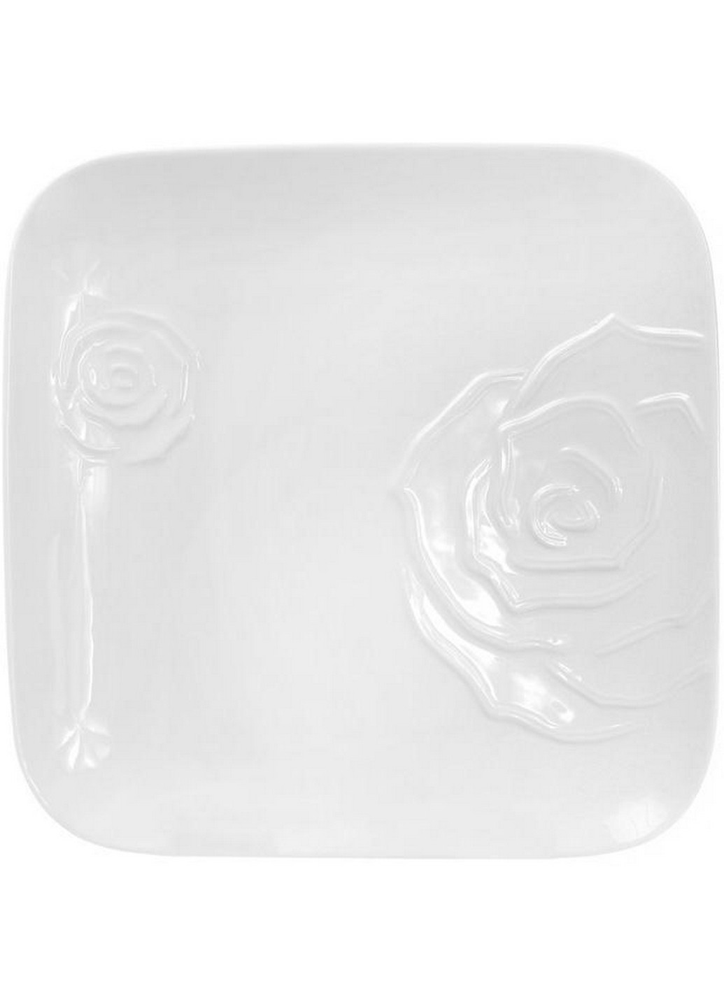 Набор 2 фарфоровые подставные тарелки "White Rose" фарфор Bona (268457986)