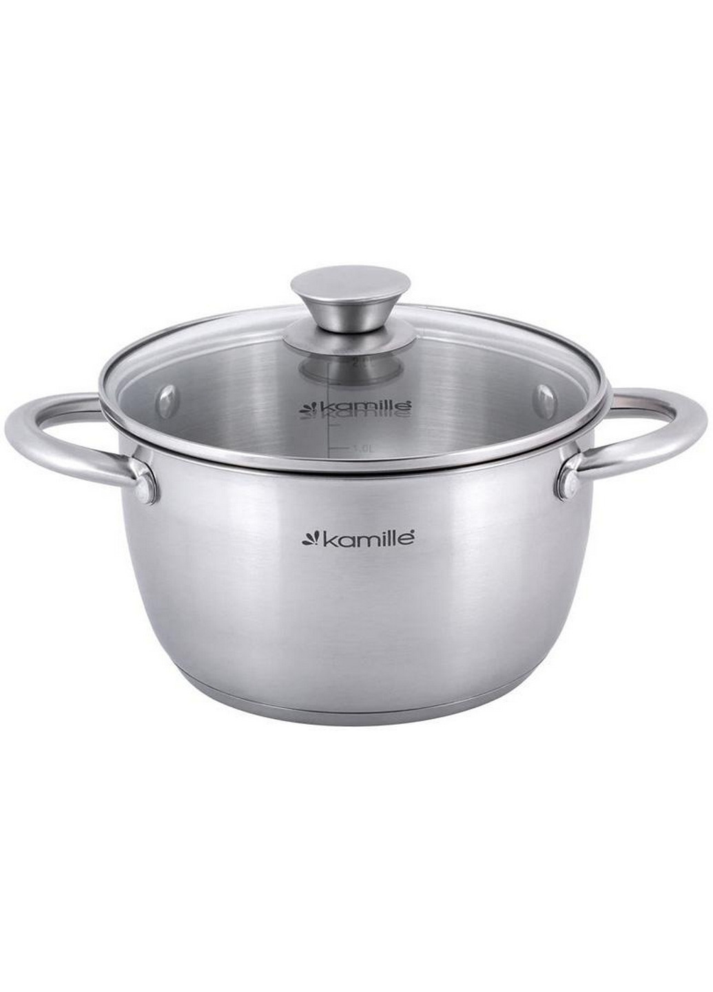 Набір каструль Gladys із нержавіючої сталі, з мірною шкалою Kamille (268457063)