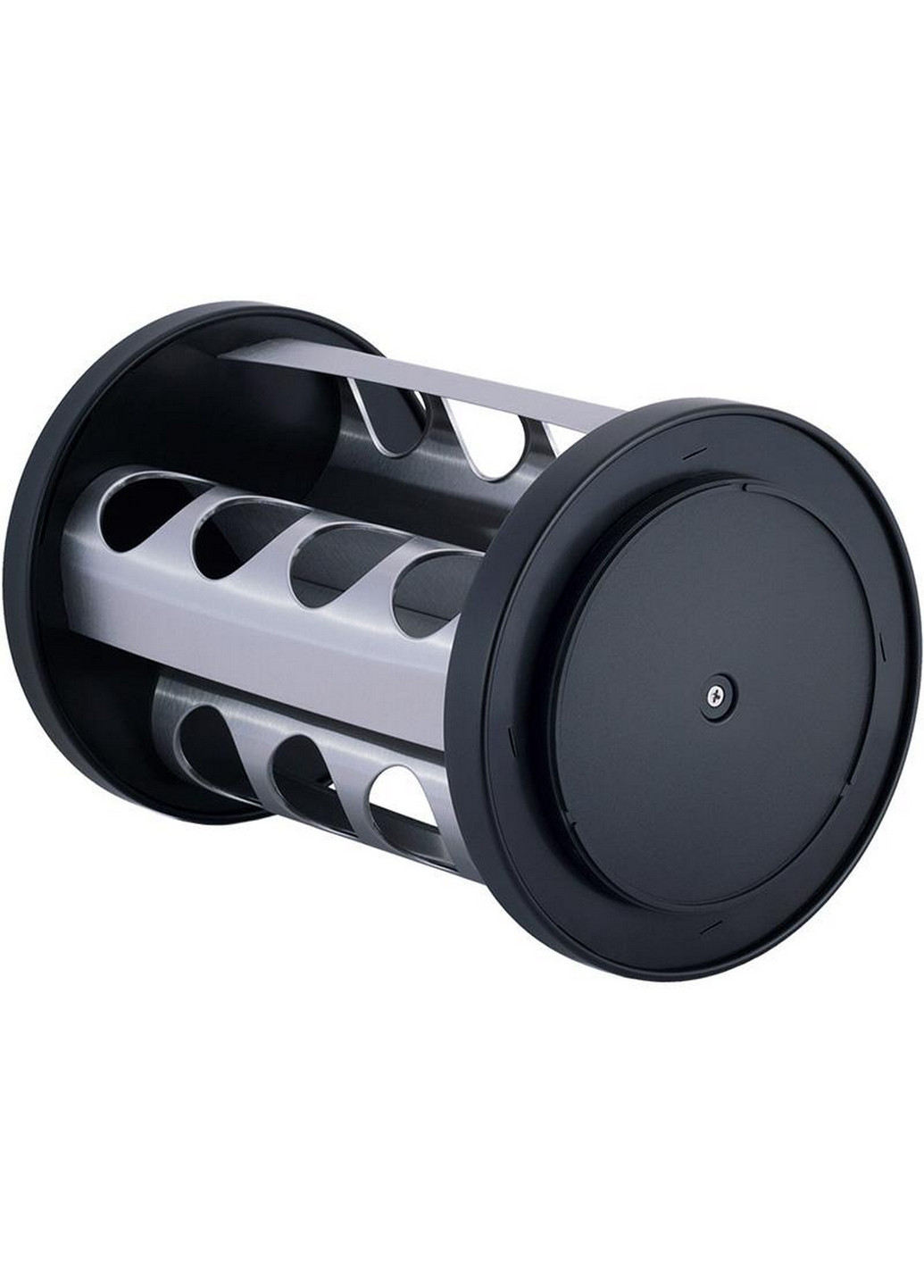 Набор емкостей для специй Spice Silver 16 спецовников на круглой подставке Kamille (268458050)