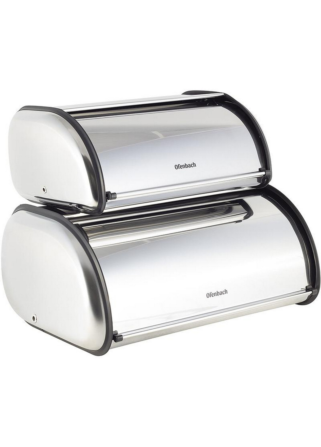 Набір 2 хлібниці Breadbox із нержавіючої сталі Ofenbach (268457235)