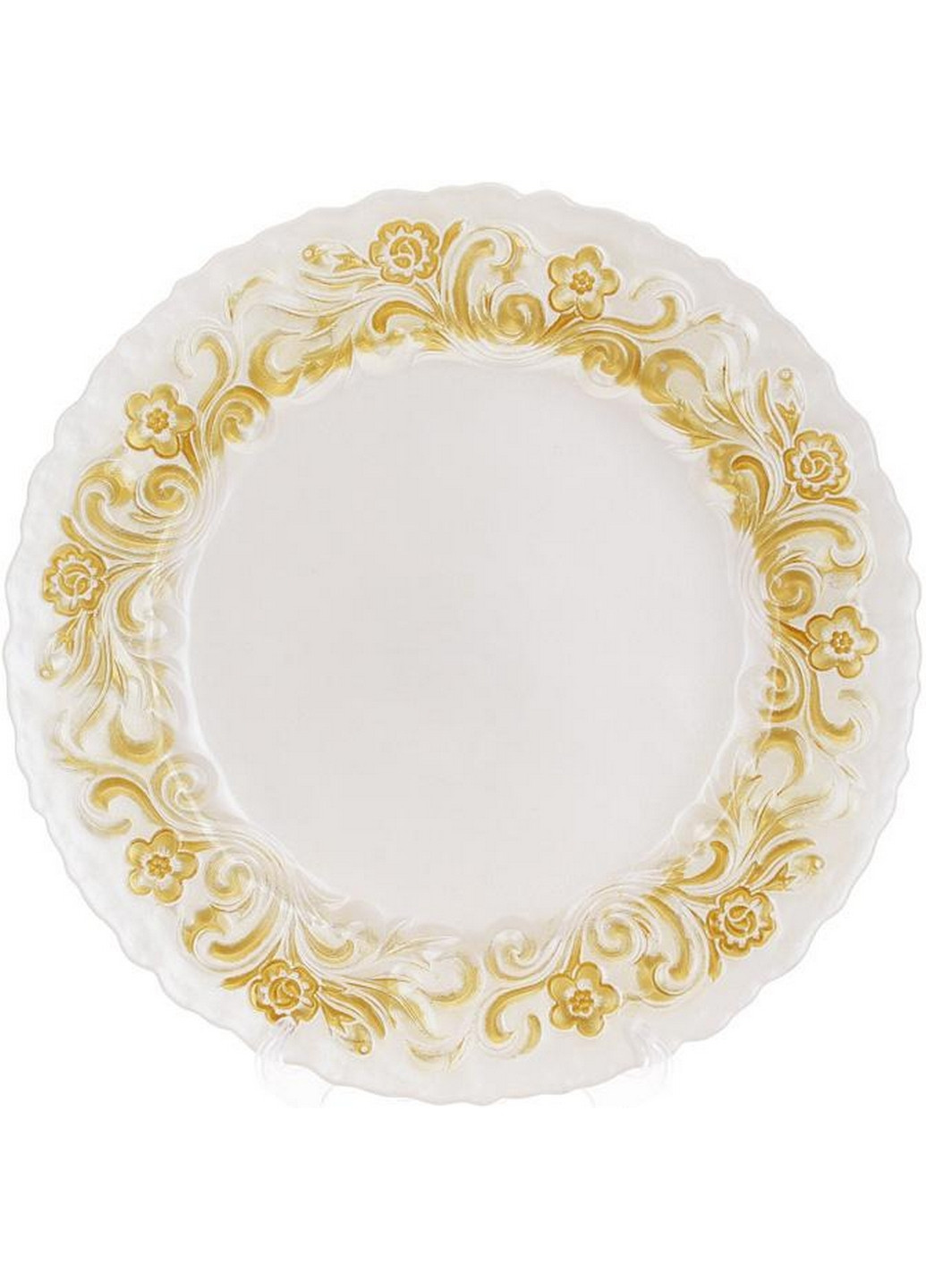 Блюдо сервировочное, подставная тарелка, стекло Bona (268458906)