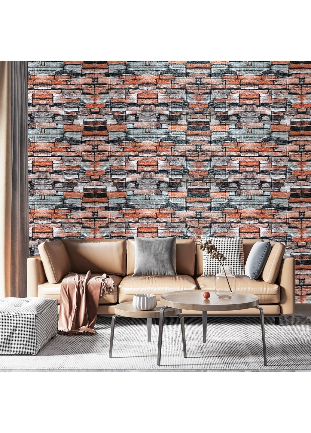 Самоклеющаяся декоративная 3D панель Sticker Wall (268461160)
