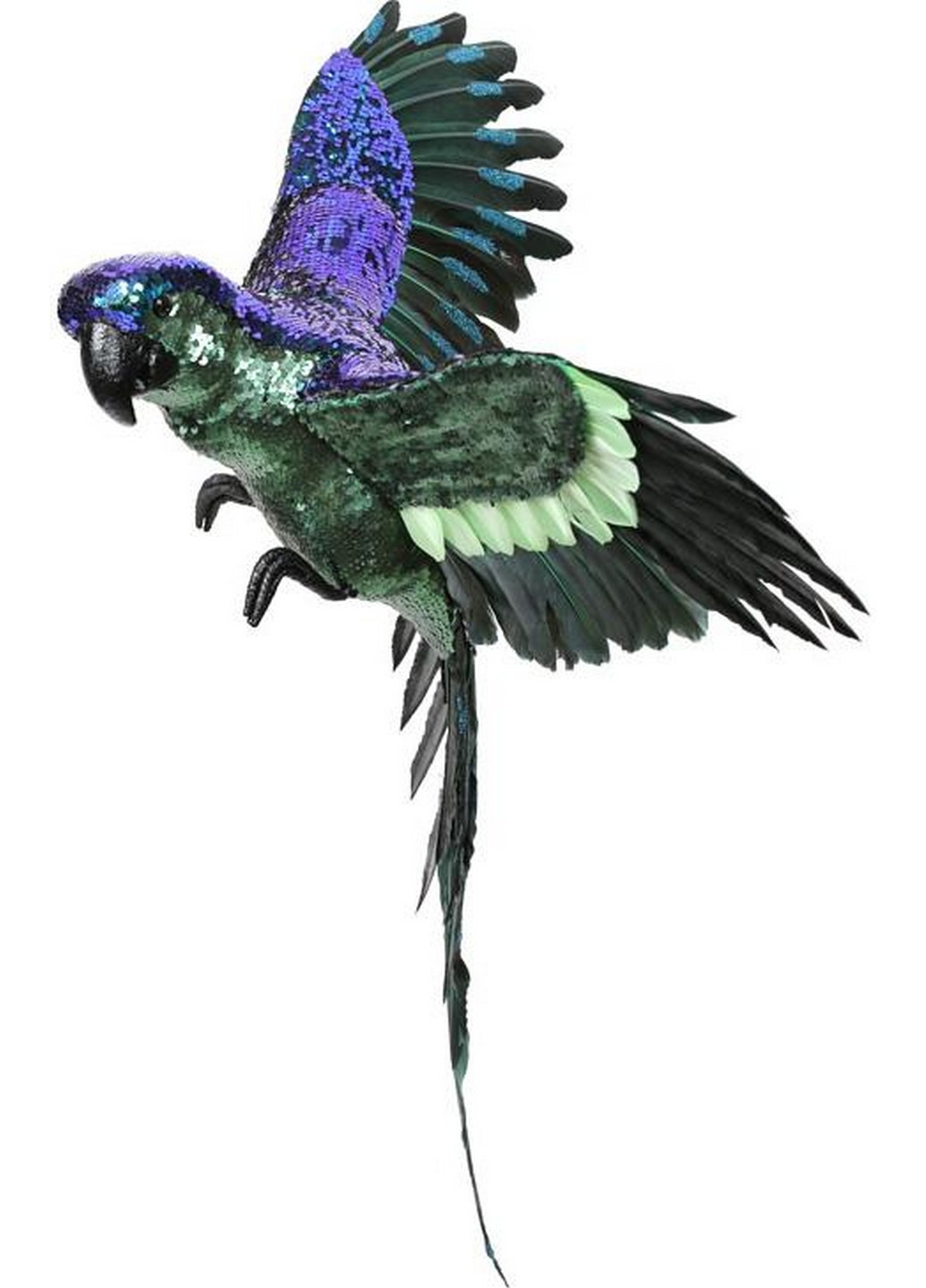 Декоративна іграшка "Папуга" з паєтками Bona (268456965)