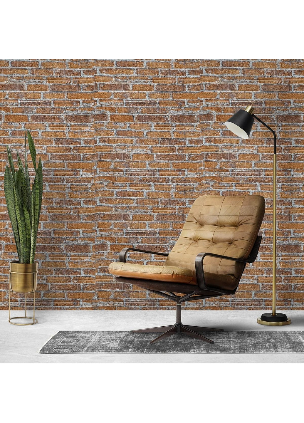 Самокління декоративна 3D панель Sticker Wall (268460517)