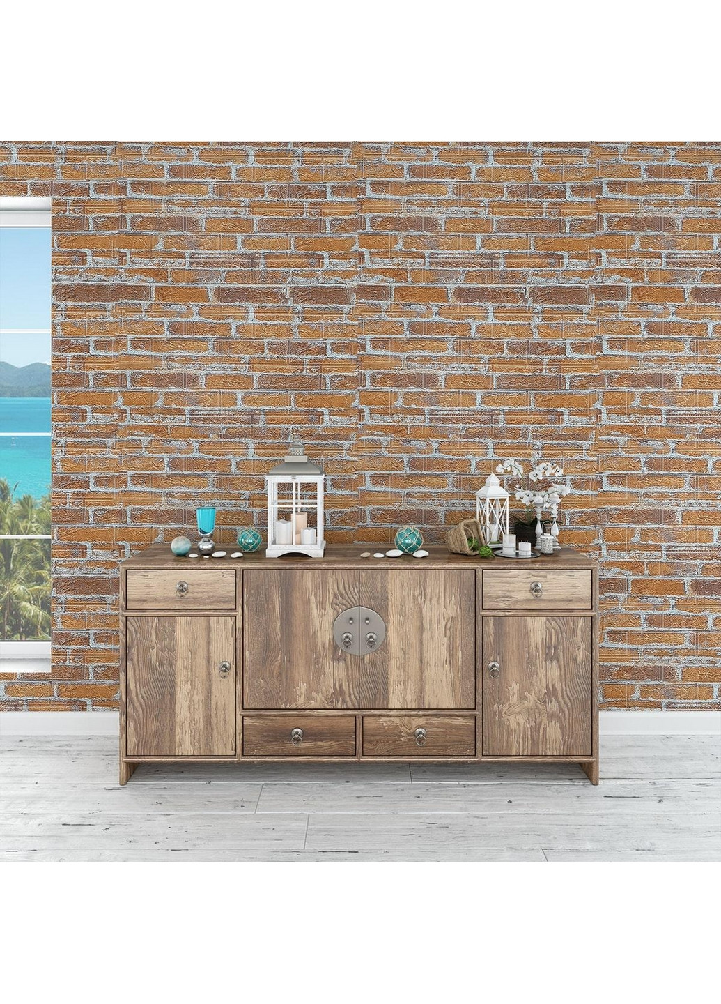 Самокління декоративна 3D панель Sticker Wall (268460517)