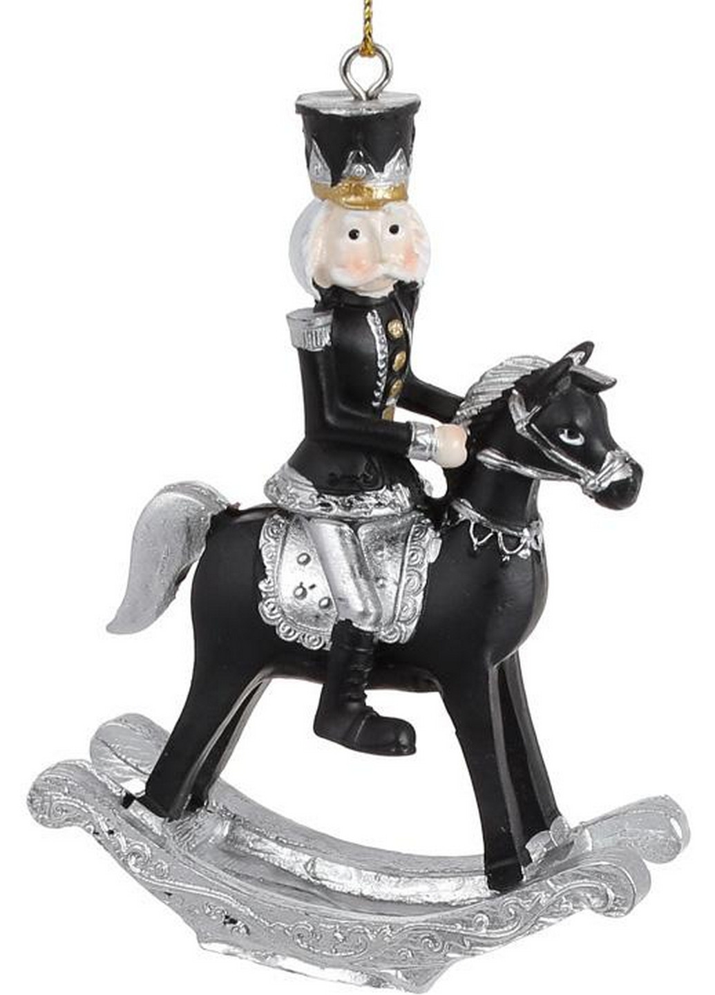 Набір 6 підвісок "Лускунчик на Конячку-качалці" Bona (268458718)