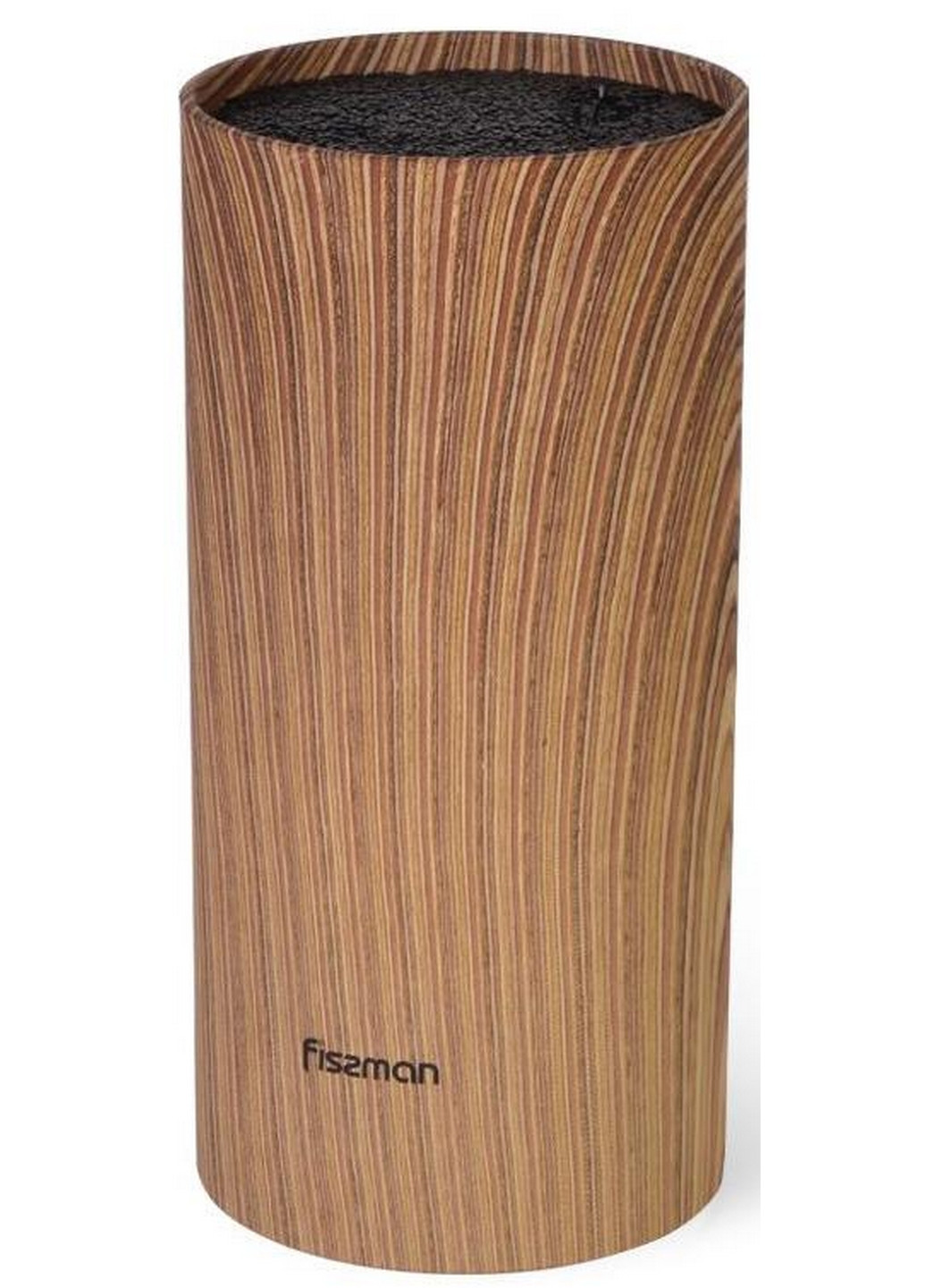 Подставка-колода Wood для кухонных ножей и ножниц Fissman (268460098)